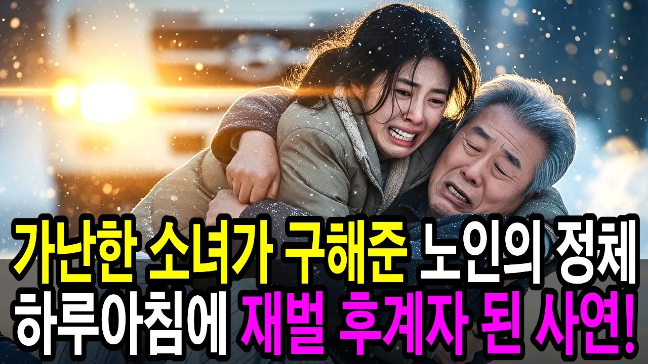 가난한 소녀가 목숨 구한 치매 노인, 하루아침에 밝혀진 재벌 후계자의 진실… 그날 이후 인생이 달라졌습니다 | 오디오북 | 노후드라마 | 감동드라마 | AI스토리