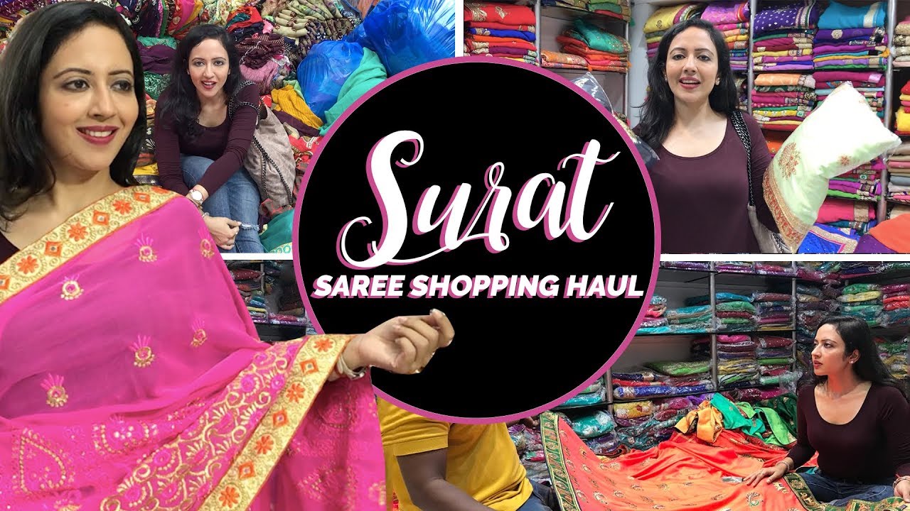 Surat Saree Shopping | Shocking Prices | Amazing Sarees at Bombay Market