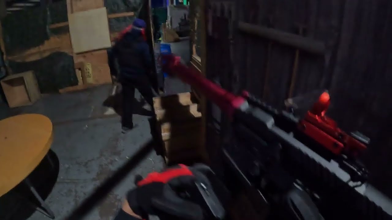 Angry kid yells at airsoft cheater