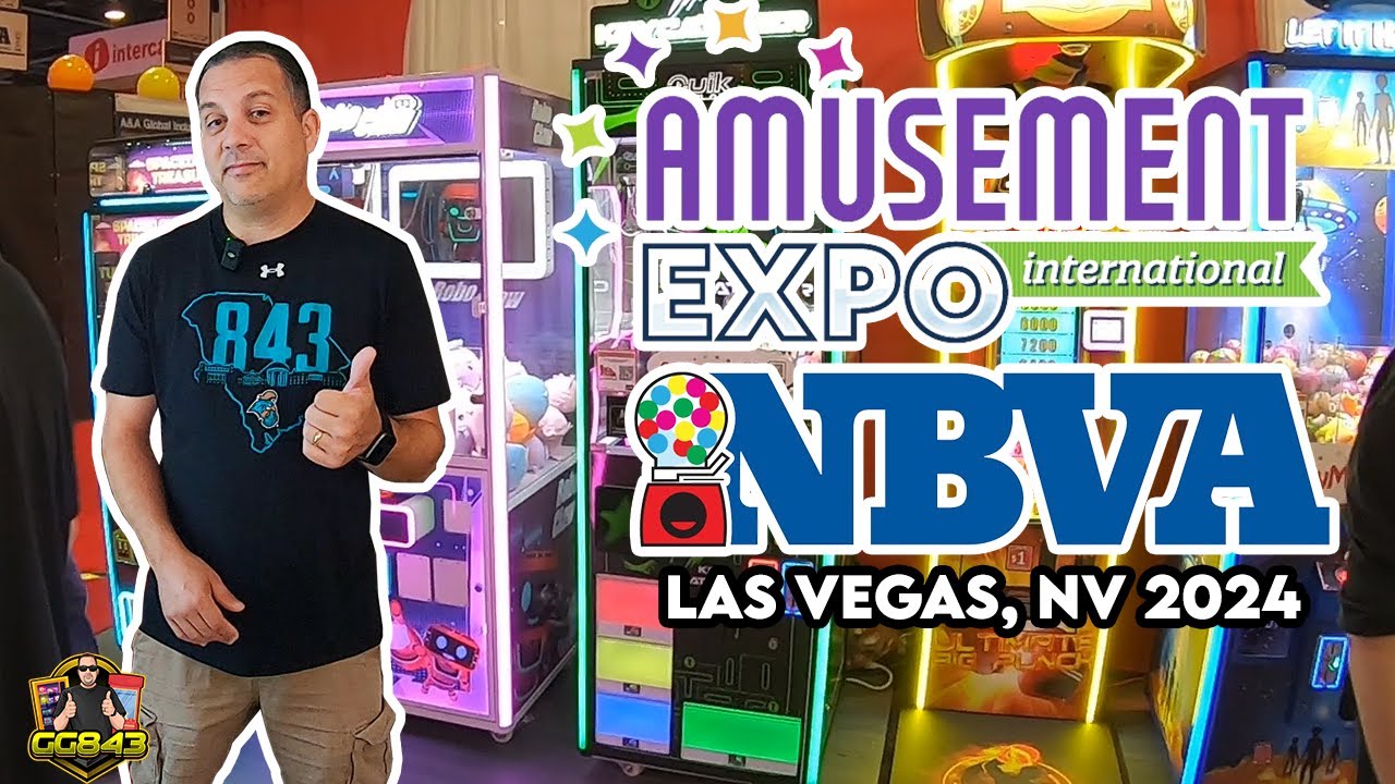 Amusement Expo International And NBVA Vending Convention! Las Vegas 2024!