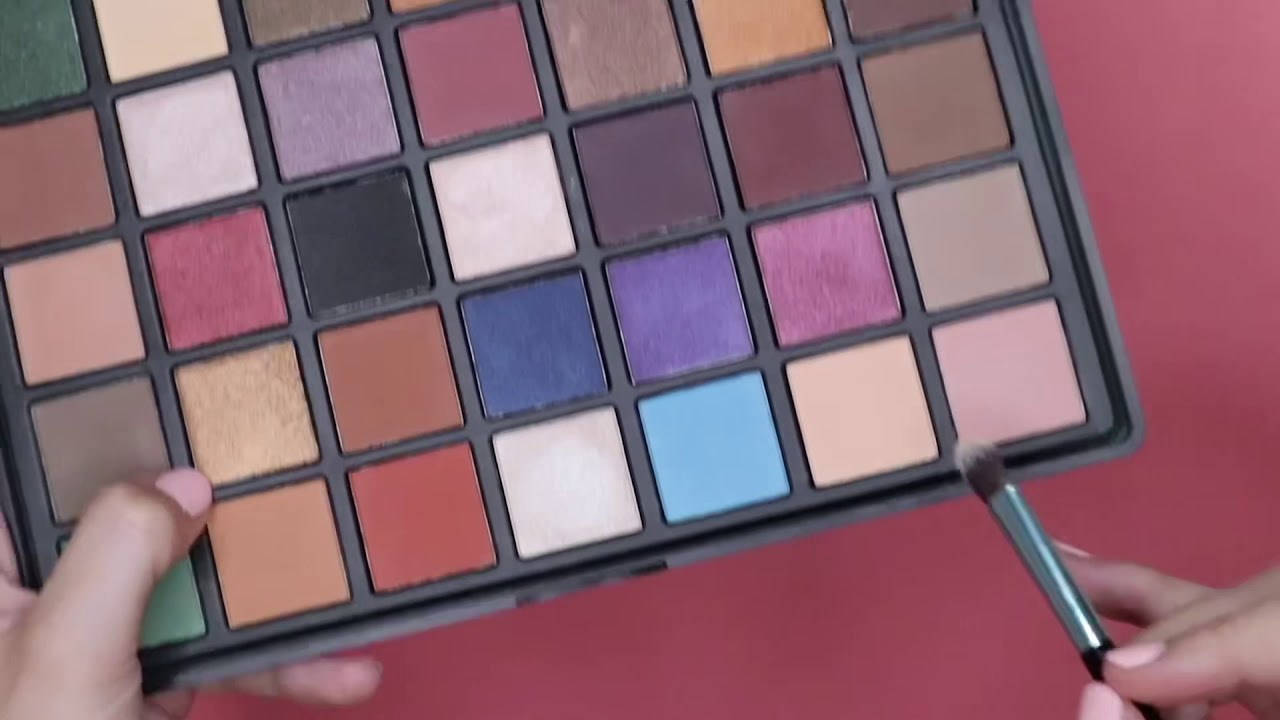 Eye Imagine 35 Eyeshadow Palette - Dreamy Eyes Makeup tutorial