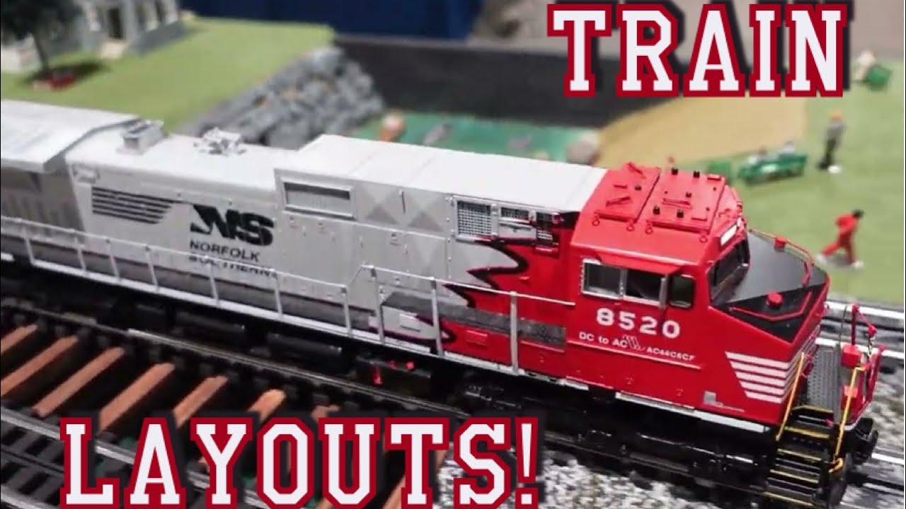 Train Layouts of The Great Scale Train Show Winter 2025!
