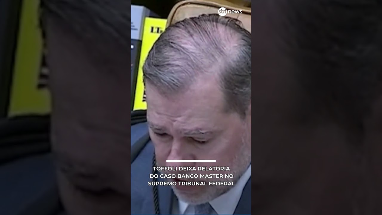 Toffoli deixa relatoria do caso Banco Master no STF; veja nota da Suprema Corte | #NewsNoite