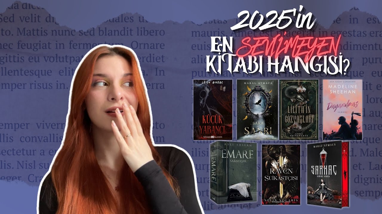 2025’İN EN KÖTÜ KİTABINI SEÇİYORUZ