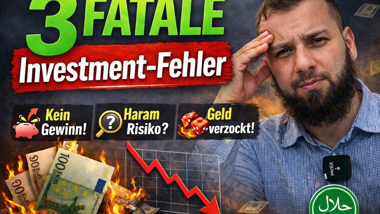 Diese 3 Fehler machen MUSLIMISCHE Investoren - IMMER...