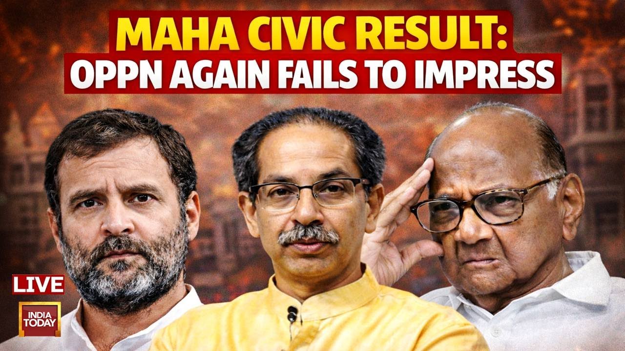 BMC Election Result 2026 Live: BJP-Sena Dominates, Crosses 100 Seats, Thackerays Distant Second
