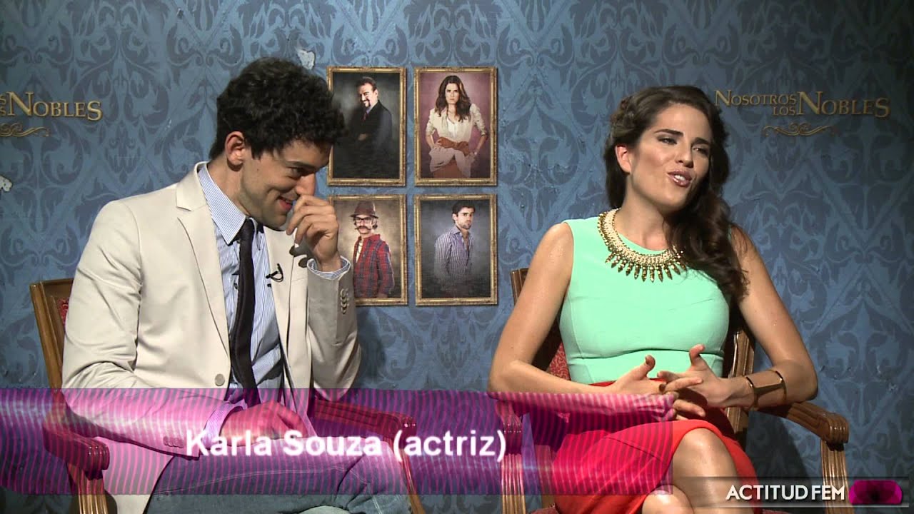 Entrevista con el elenco de Nosotros los Nobles | ActitudFEM