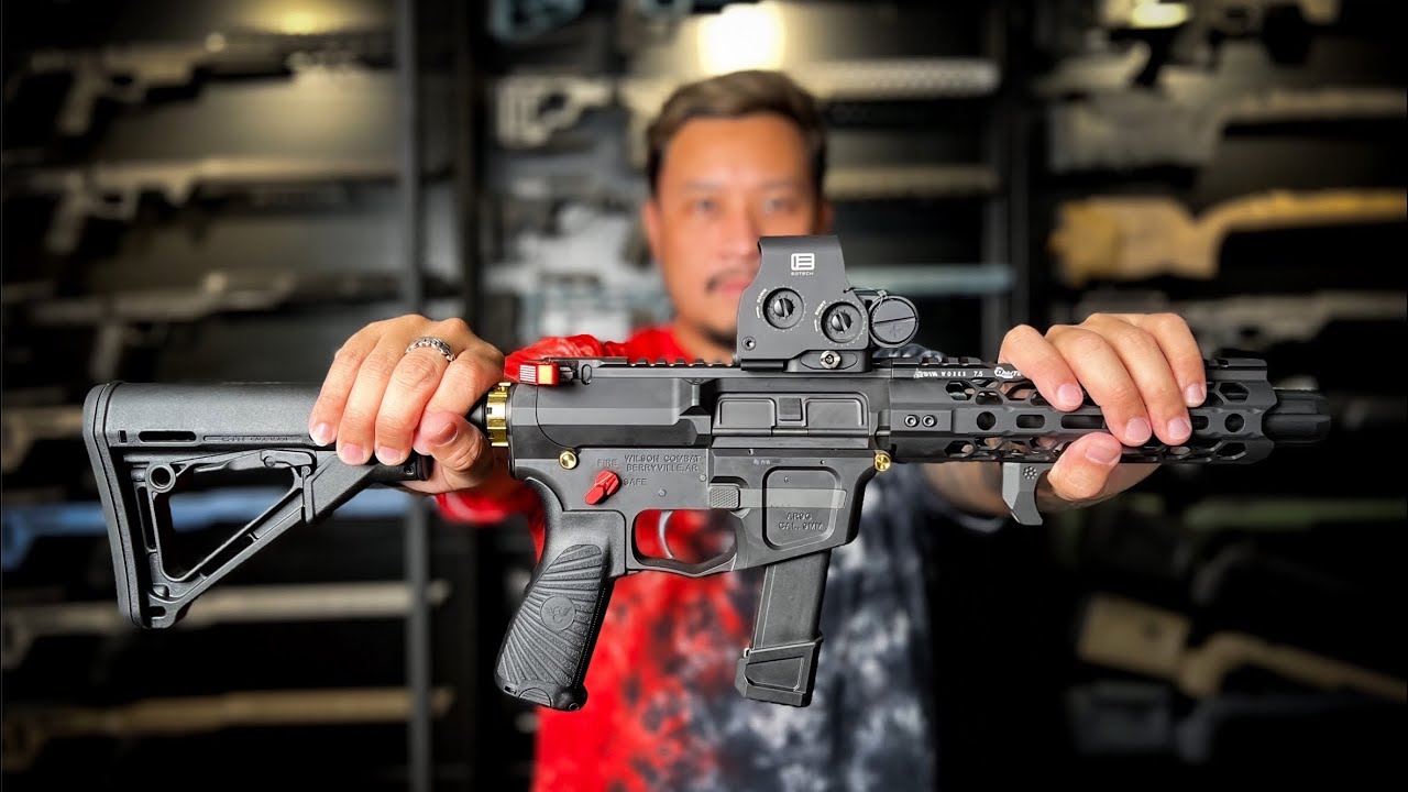 Wilson Combat AR 9 จัดชุดแต่งเบาๆ
