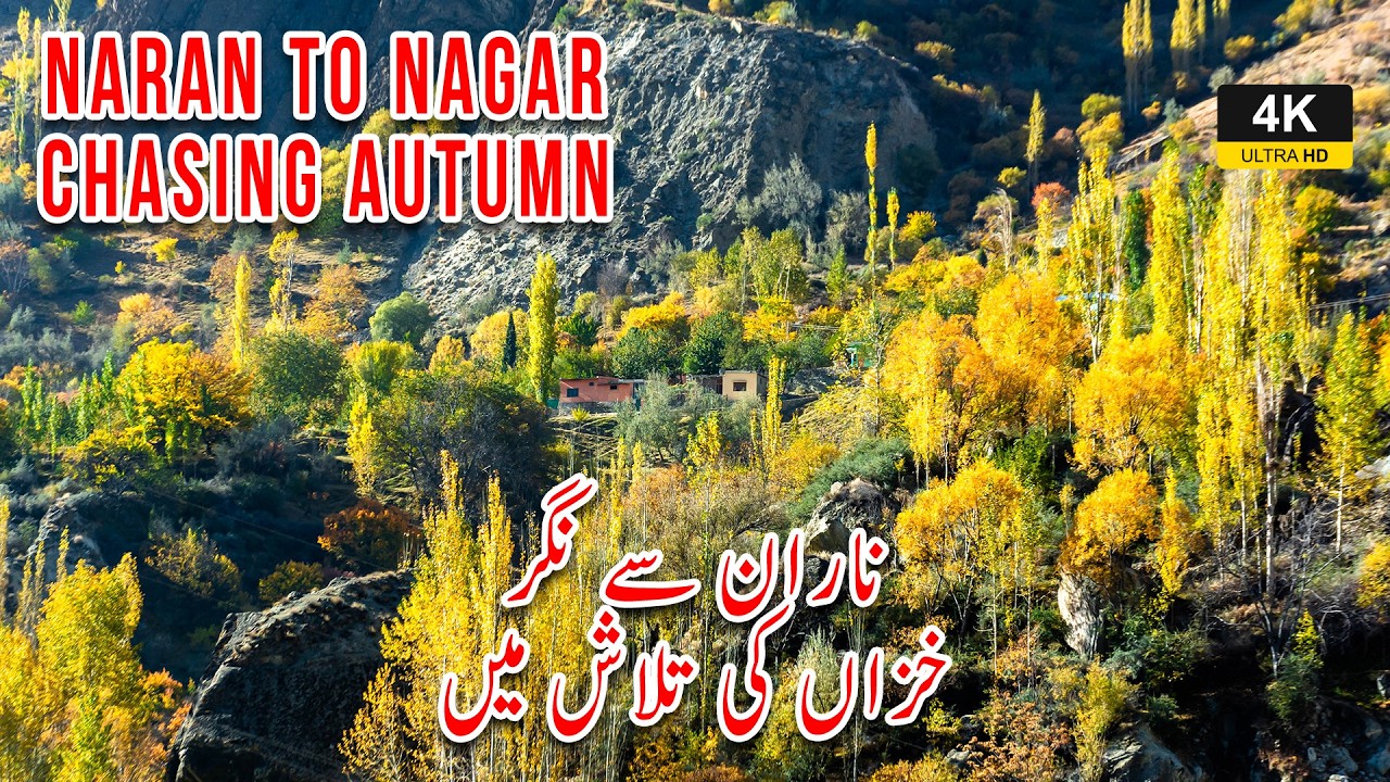 Frozen Peaks to Autumn Gold: Inside Pakistan's Most Dramatic Drive | Naran To Nagar