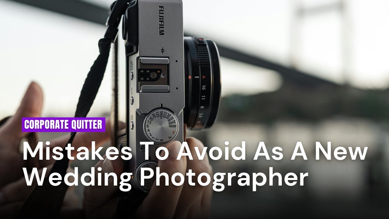 Mistakes To Avoid As A New Wedding Photographer with John Branch IV | Corporate Quitter Podcast