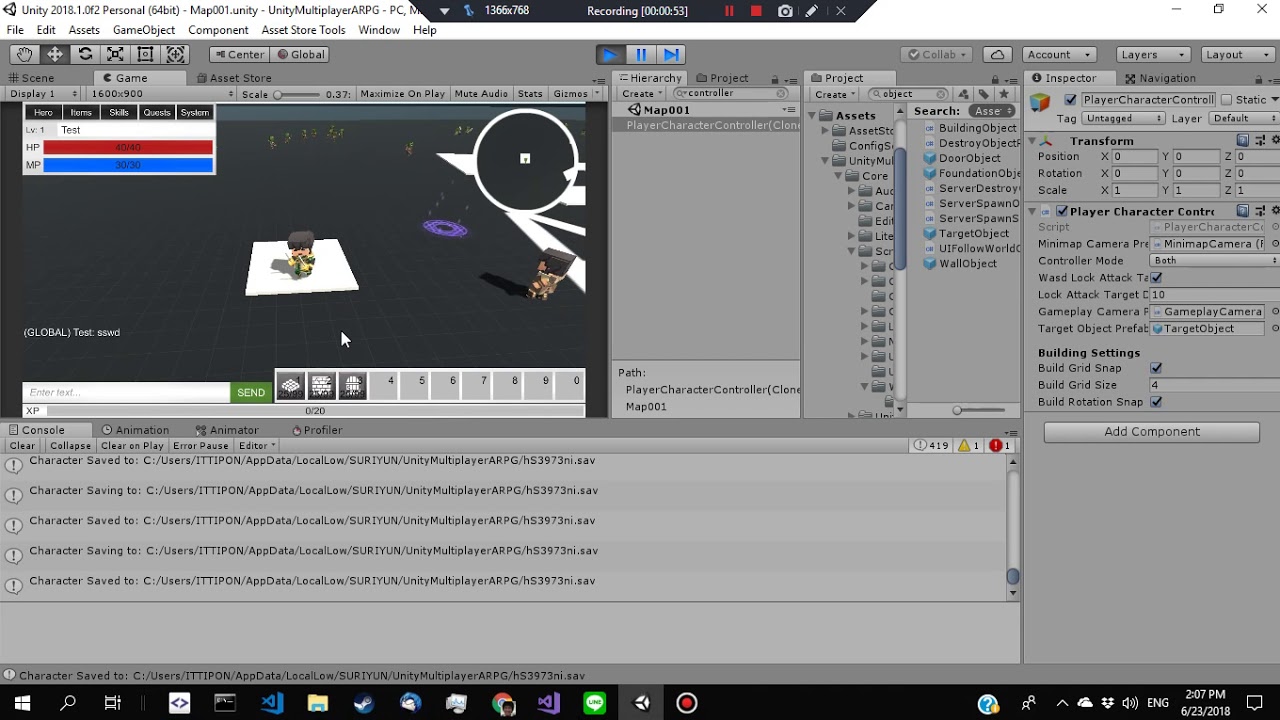 MMORPG KIT - Building System WIP