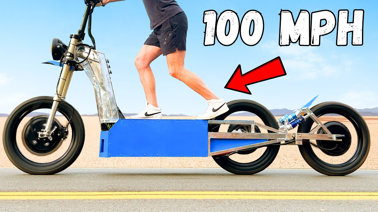 I built the fastest Electric Scooter in the World.