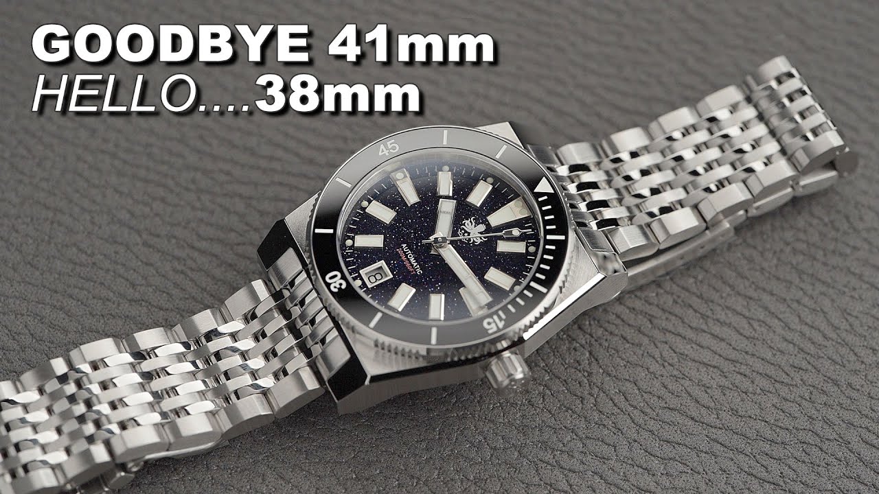 38mm PHOIBOS Narwhal 200M Automatic Watch Review