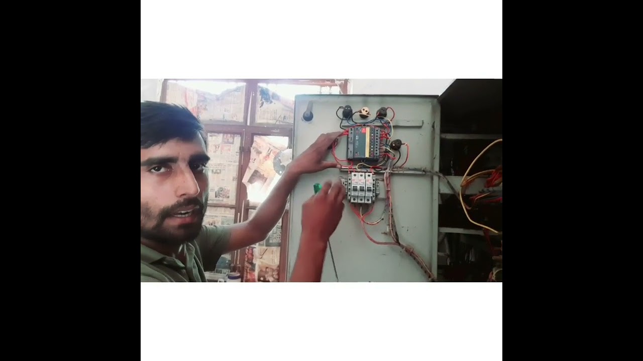 L&t model 4110 vaf meter CT pt programming and control wiring connection kaise karte h
