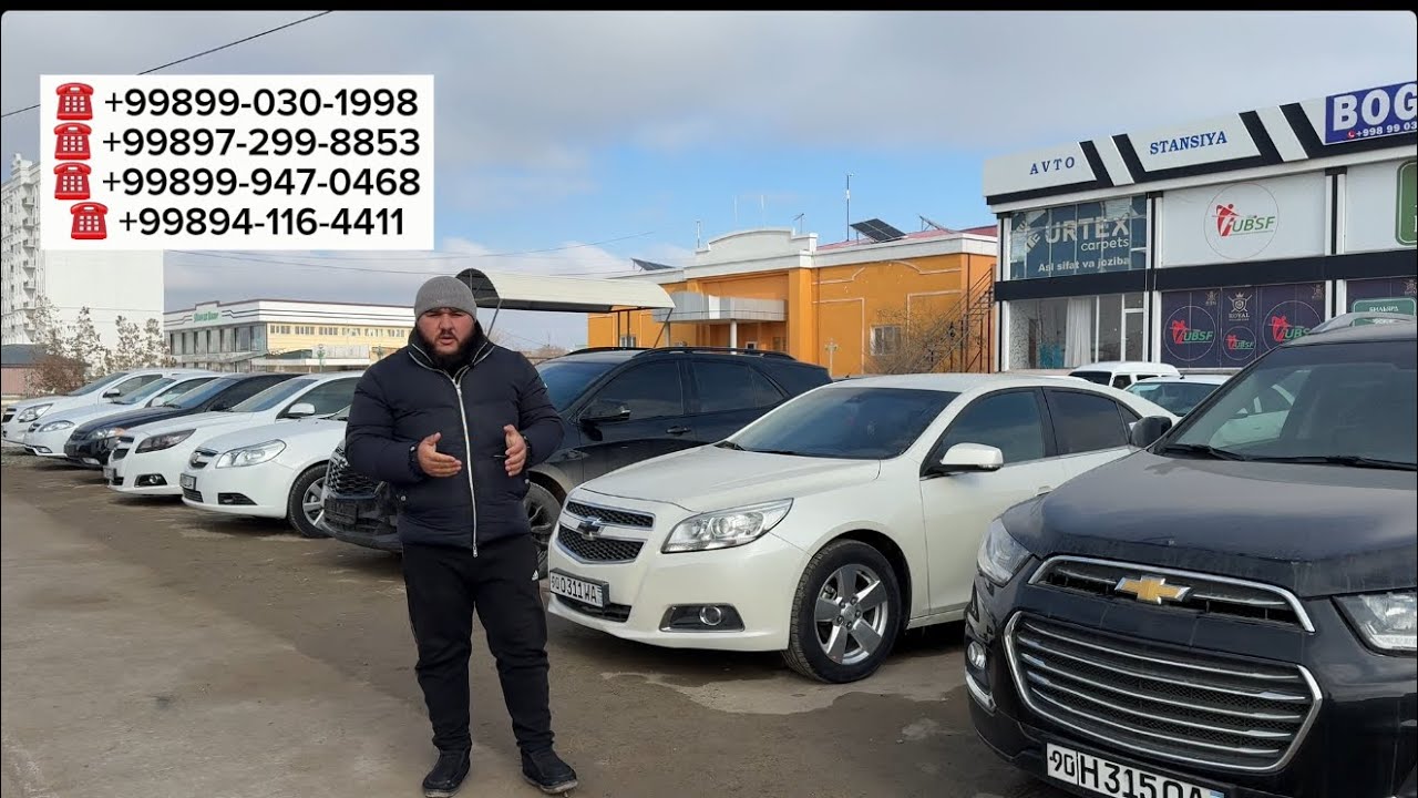 29-Yanvar Bog’ot Avtomarket mashinalar narxlari 