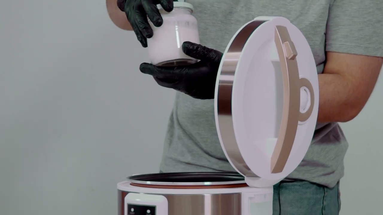 Como hacer Yogurt con el fermentador de Ajo IKAI 120