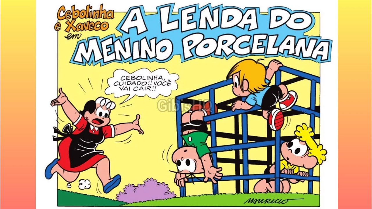 Cebolinha e a LENDA DO MENINO PORCELANA/Quadrinhos/Gibis 