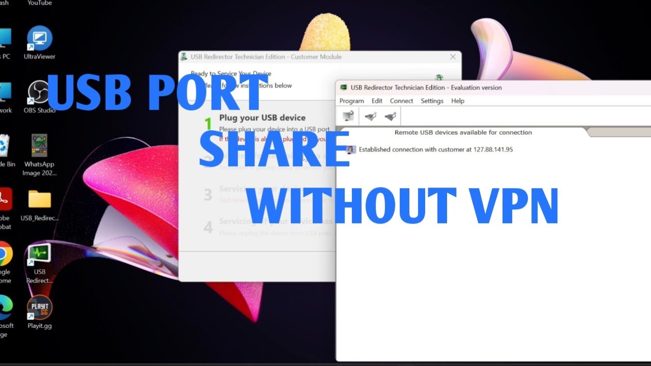USB Port Sharing Teamviewer |USB Port sharingMobile Software Kaise Karen
