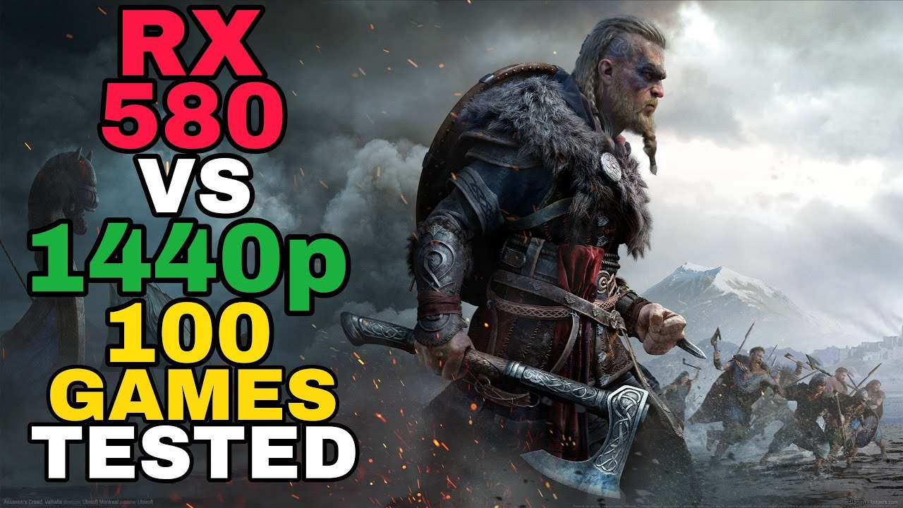 RX 580 VS 1440p I Test in 100 Games | 2025