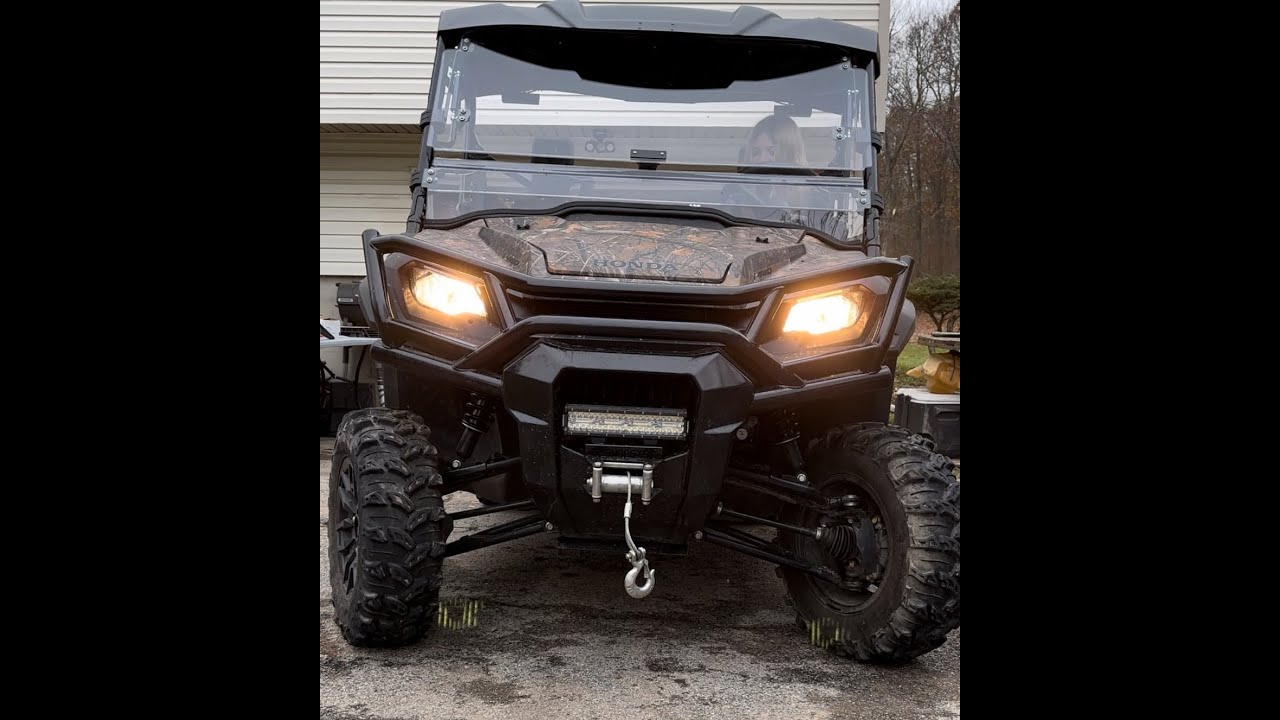 Honda Pioneer 1000 Street legal Kit install