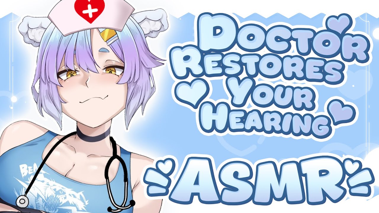 【3DIO ASMR】 Ear Doctor Treats your Ears 【VAllure】