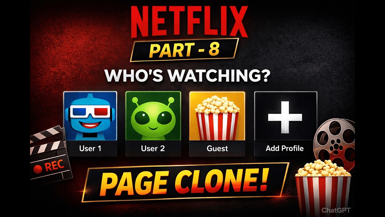 Part-8 Build your own Netflix
