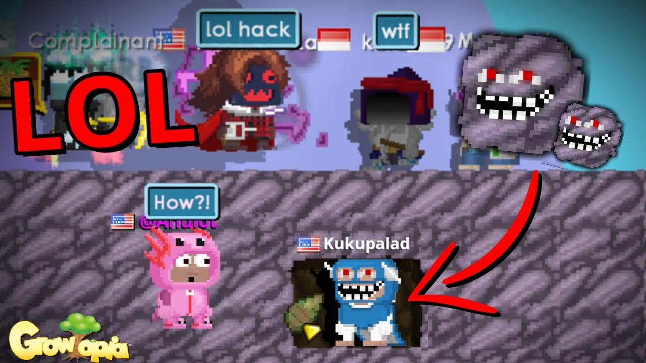 BFG TROLLING + @MOD TROLL 🤣  ft. @Anulot || Growtopia