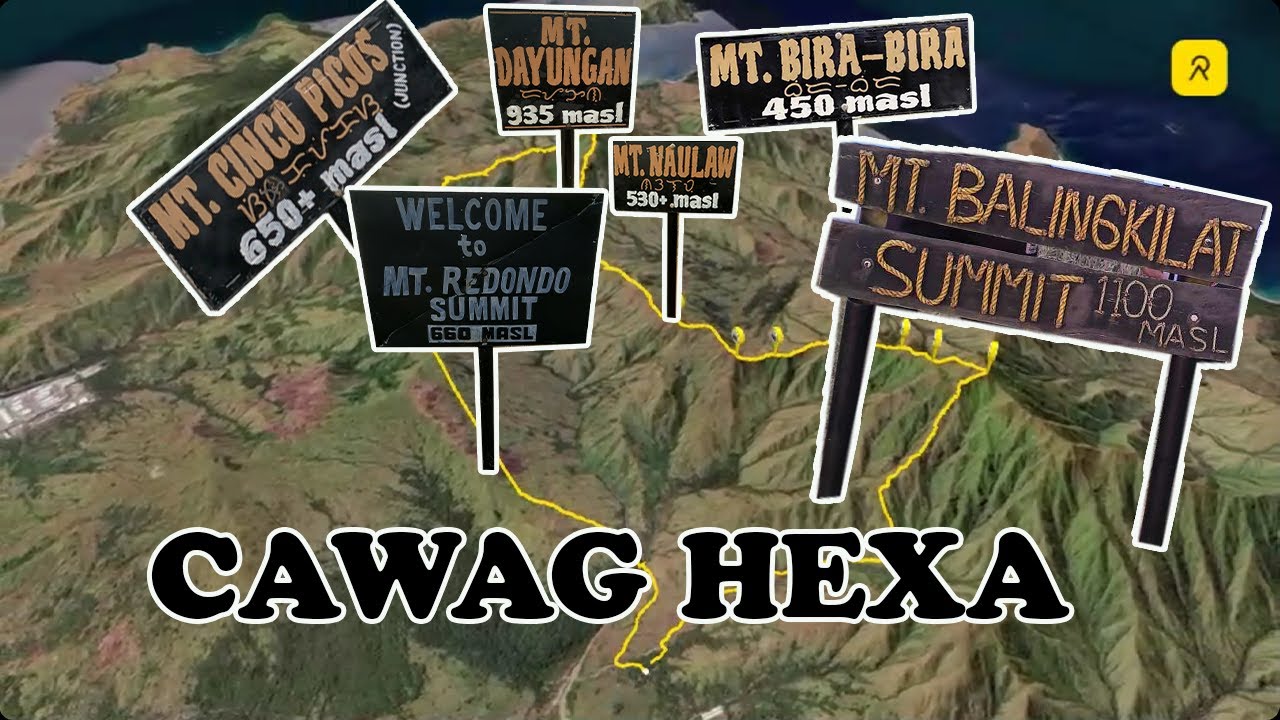 CAWAG HEXA 6 mountains day hike