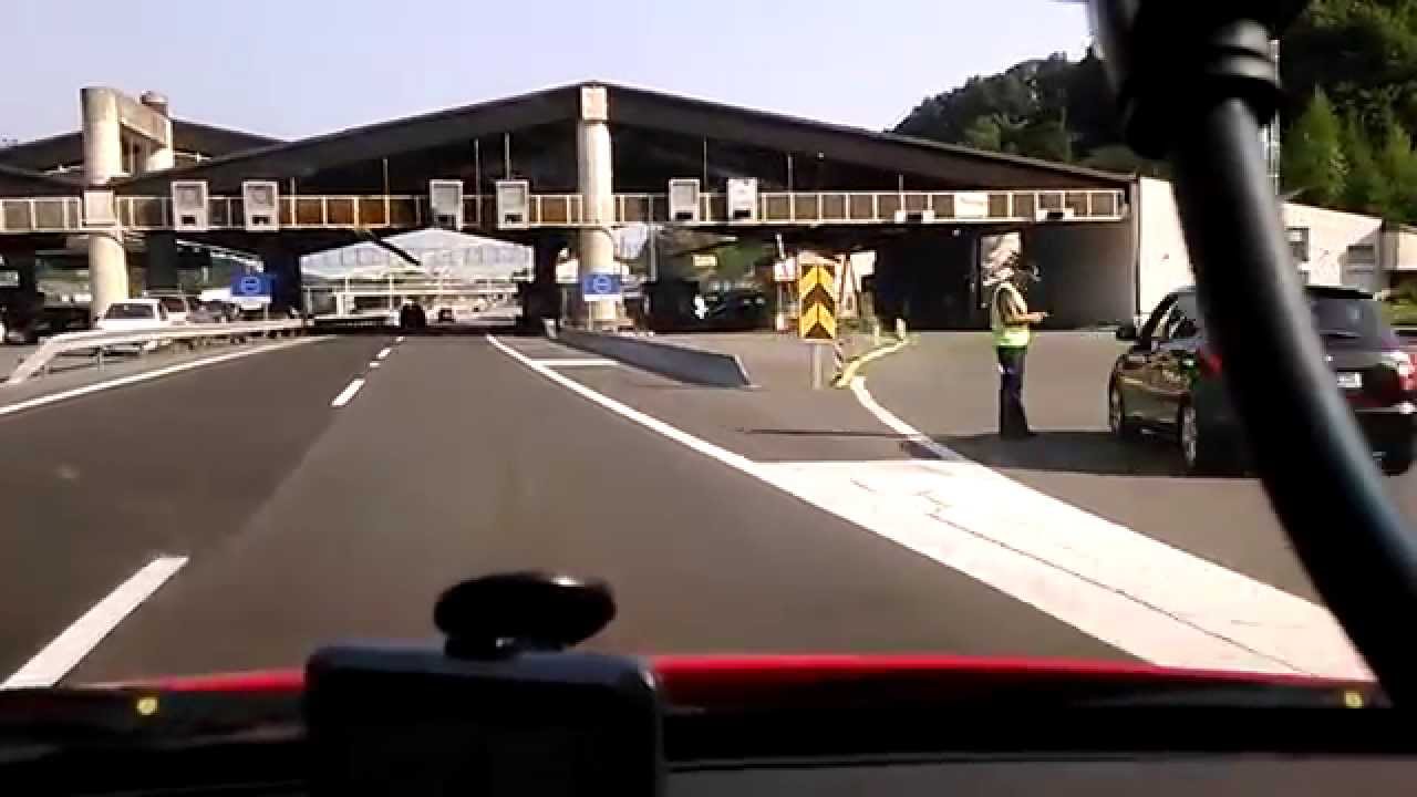 Border Crossing Slowenien Österreich A1.si A9.at Grenze