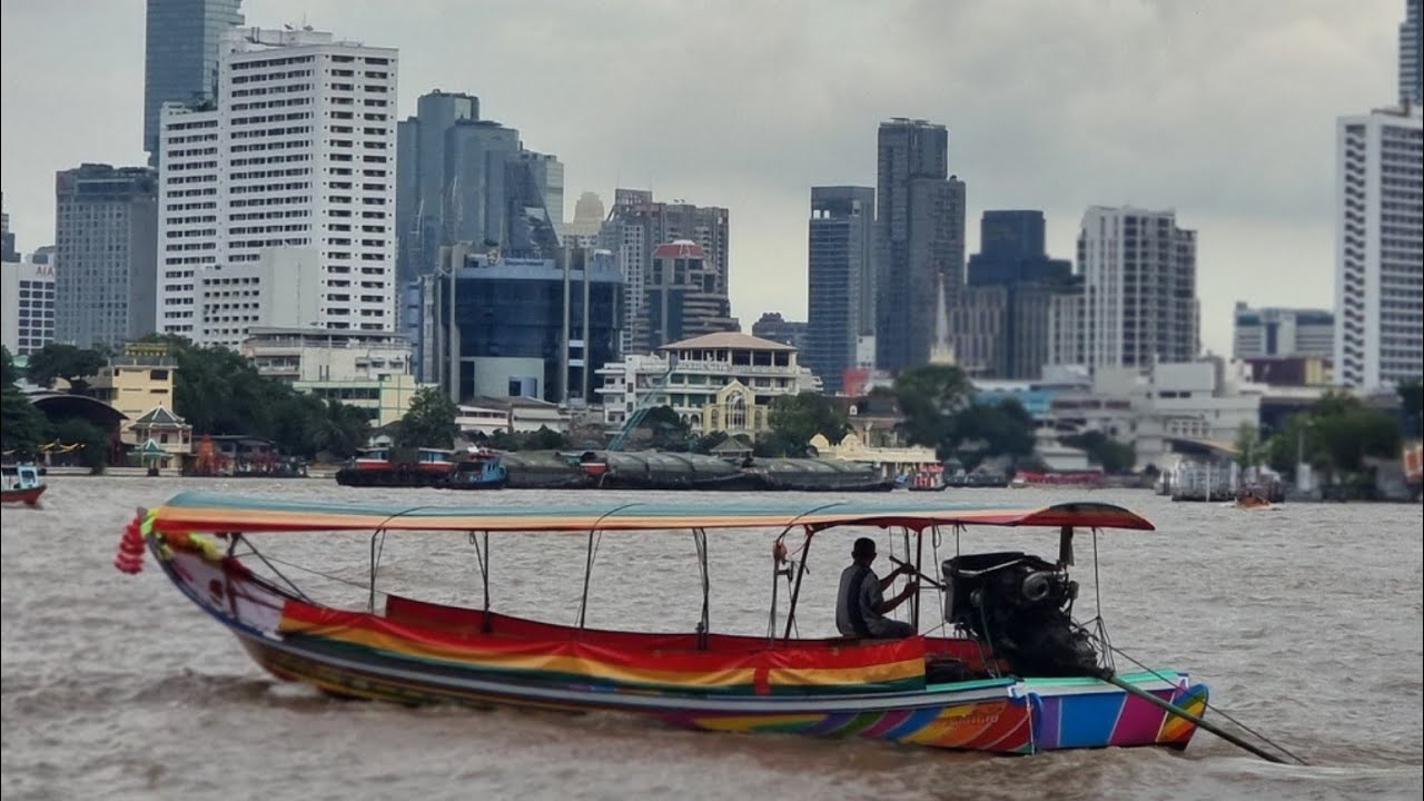 🇹🇭Boat tour in Bangkok Thailand #sightseeing #travel #holiday #bangkok #thailand