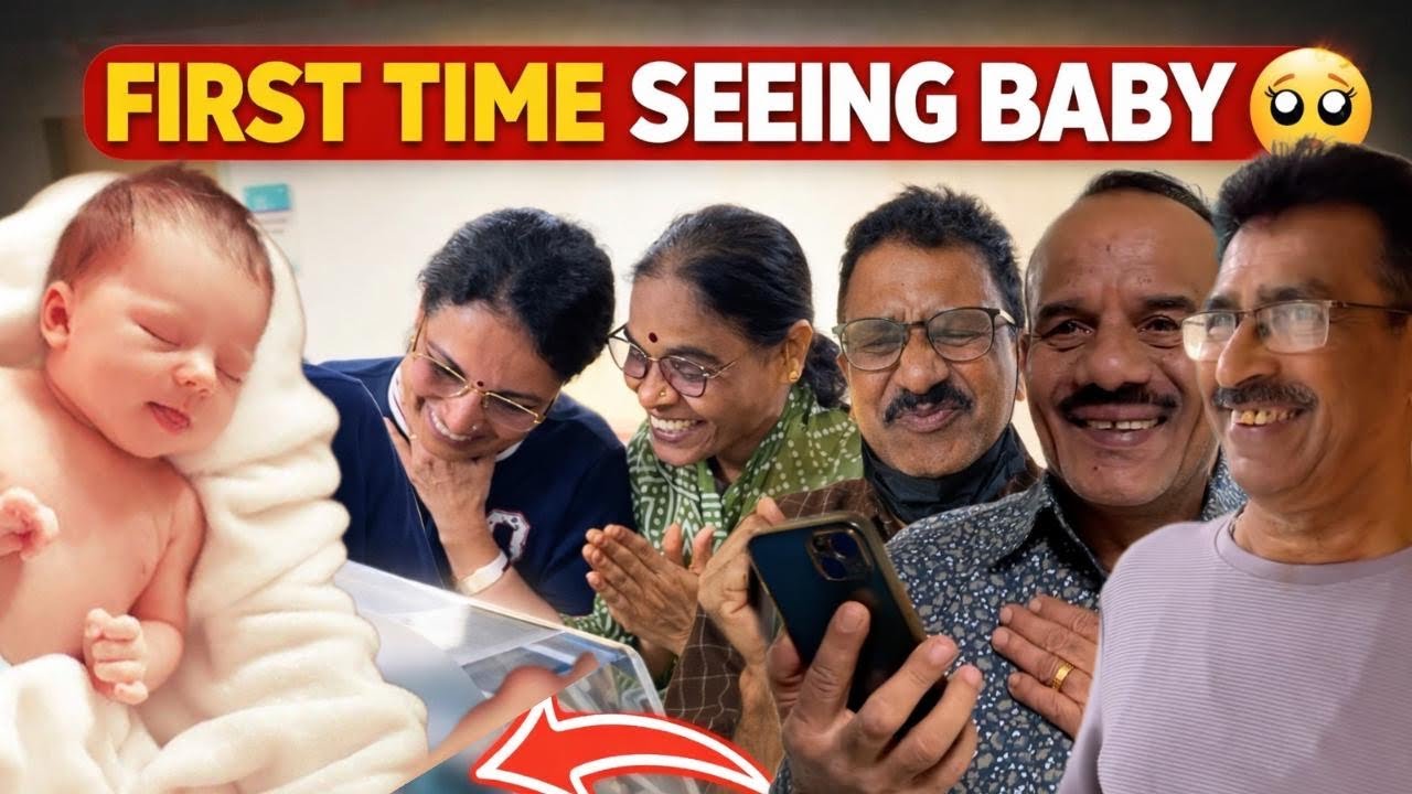 ನಮ್ಮ ಮಗುವನ್ನು ನೋಡಿ ಕುಟುಂಬದ ಅಮೂಲ್ಯ ಪ್ರತಿಕ್ರಿಯೆಗಳು ❤️ – Happy & Emotional Moment 🥹🥰 #kannadavlogs 