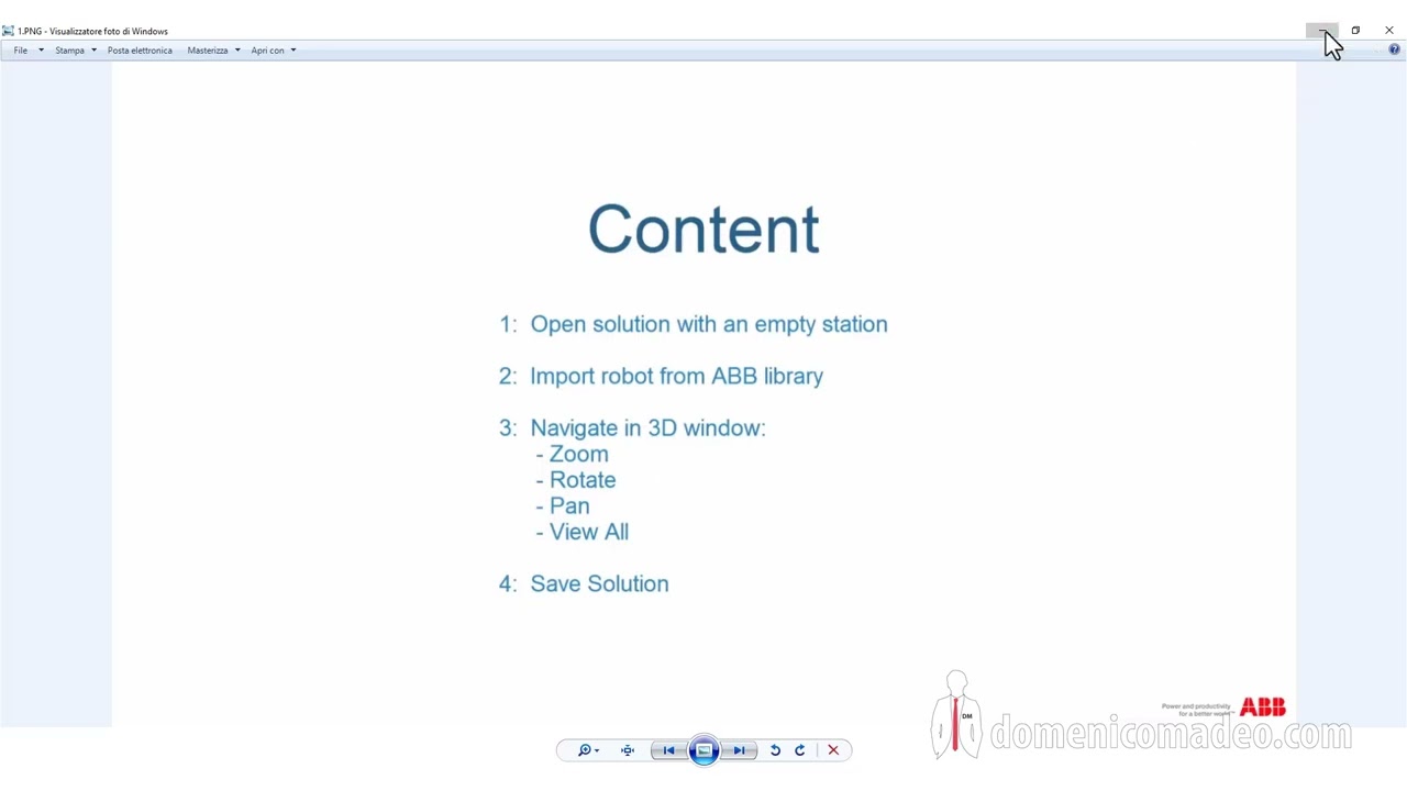 RSBasic01 - ABB Robot Studio Getting Started