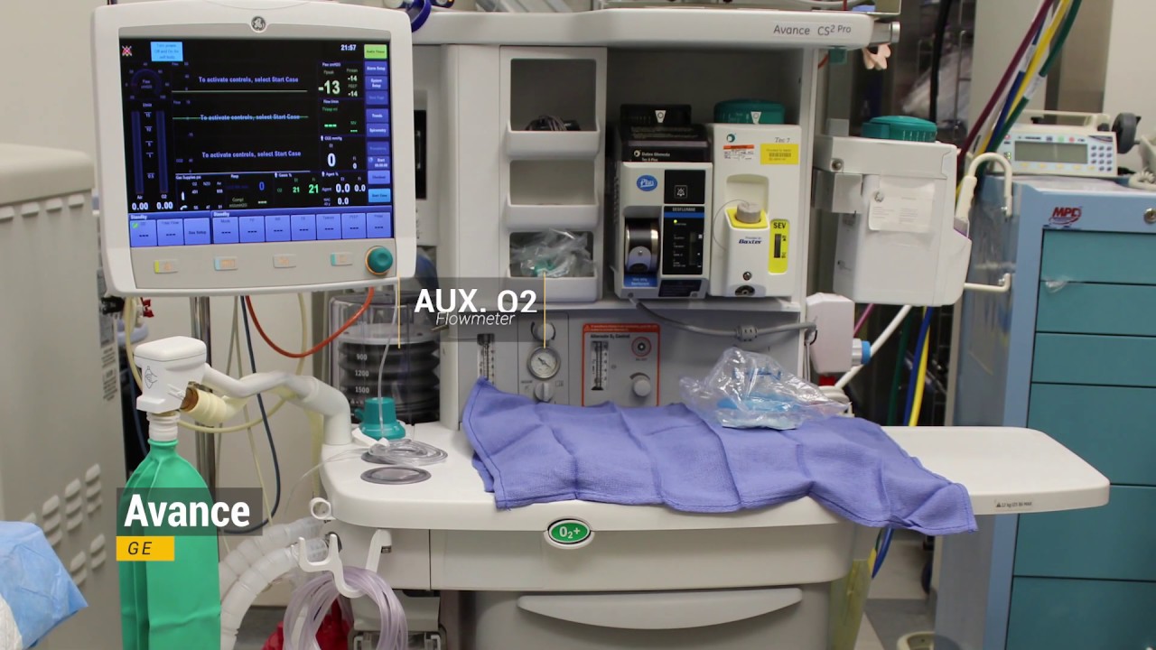 GE Anesthesia Machine Check
