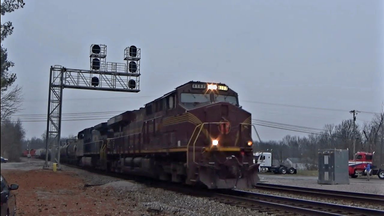 (NS CNO&TP Railfanning) NS 167 At Junction City, KY W/8102 Leading!