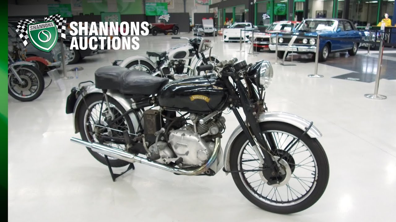 1950 Vincent Comet 500cc Motorcycle (Project) - 2022 Shannons Winter Timed Online Auction