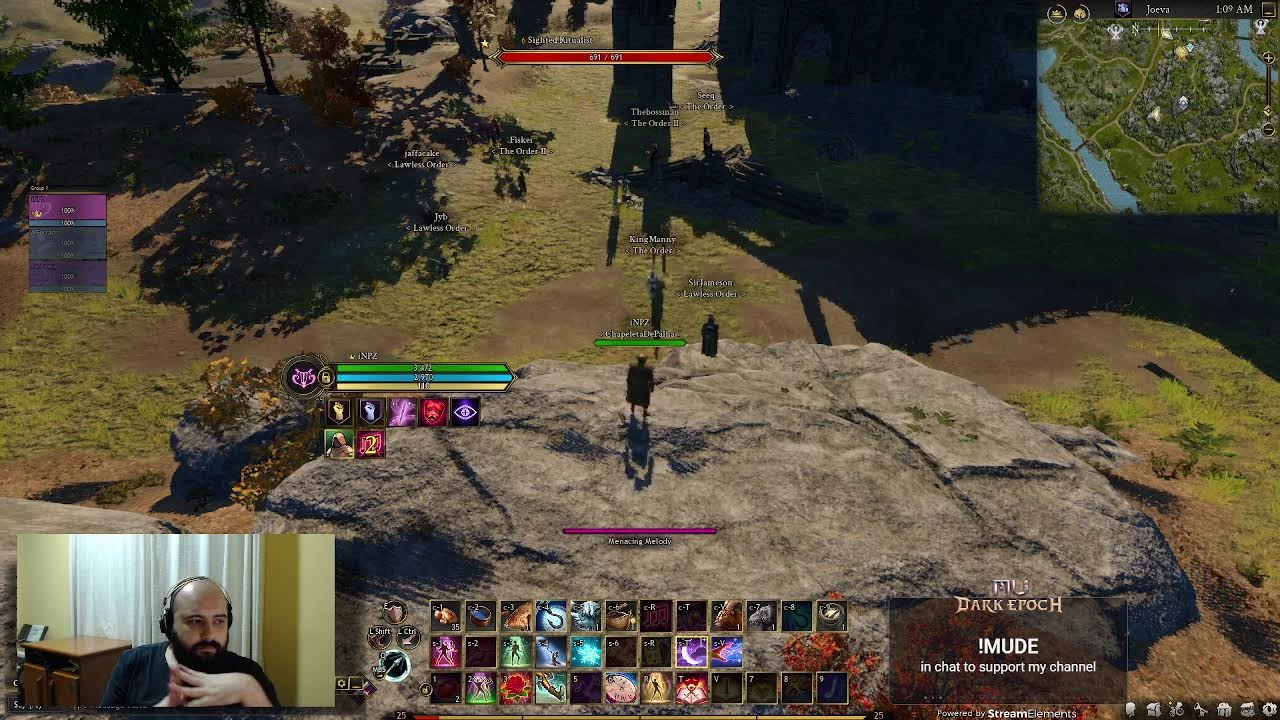 LV25 ENTUSIASTA DE PvP  SV: SHOL!! 🔥 Ashes of Creation 🔥 !multi !quest !discord