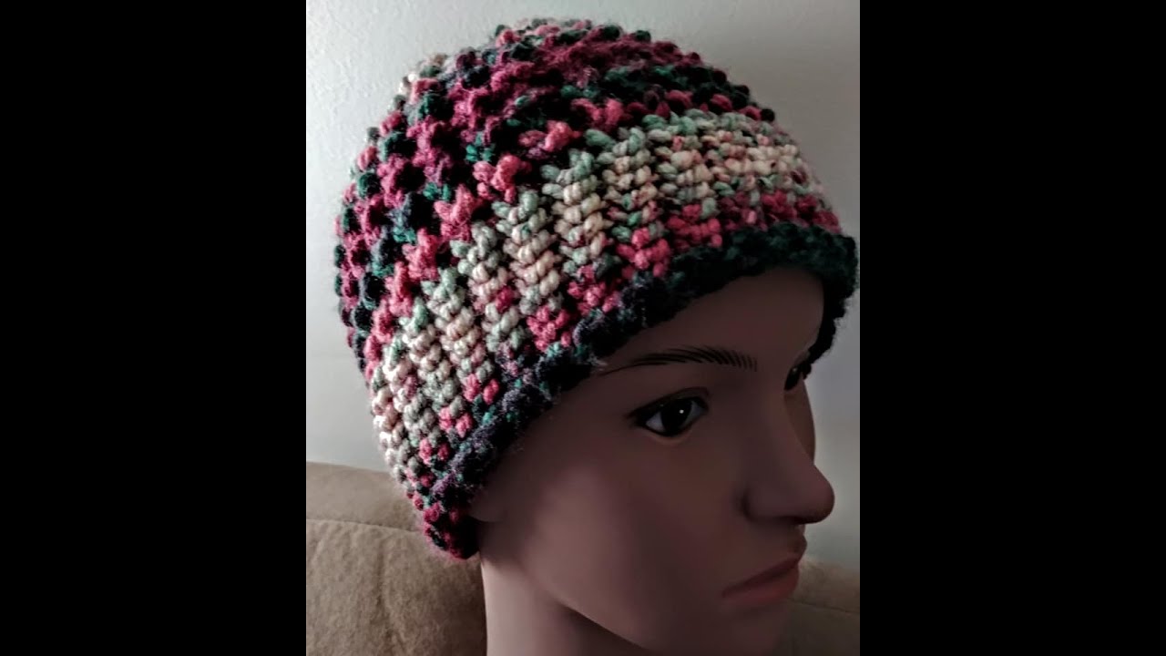 Easy Textured Beginner Hat Fast and  Easy for Beginners