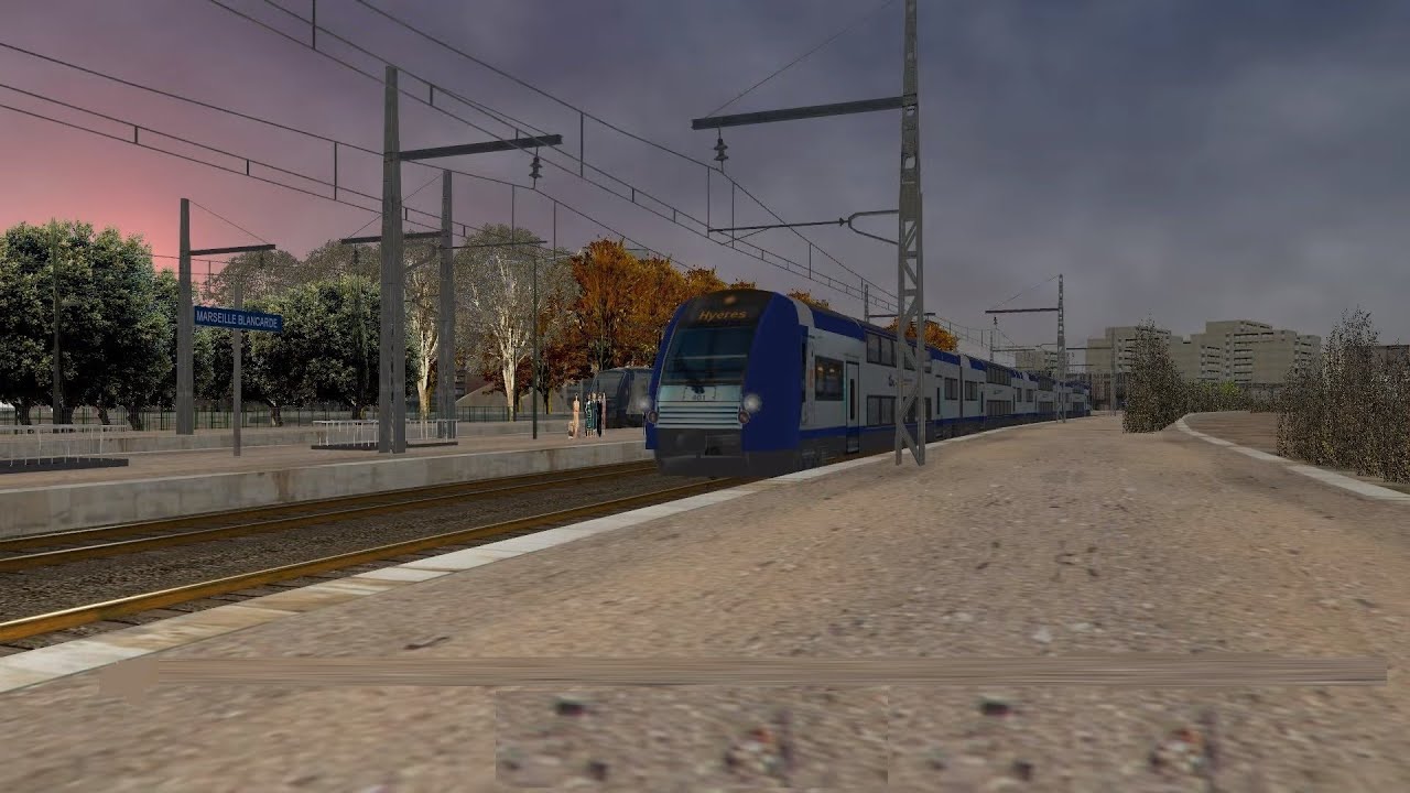 TER Z26500 PACA MARSEILLE - TOULON - HY&Egrave;RES De St-Charles &agrave; Blancarde par MV1 [ORTS]