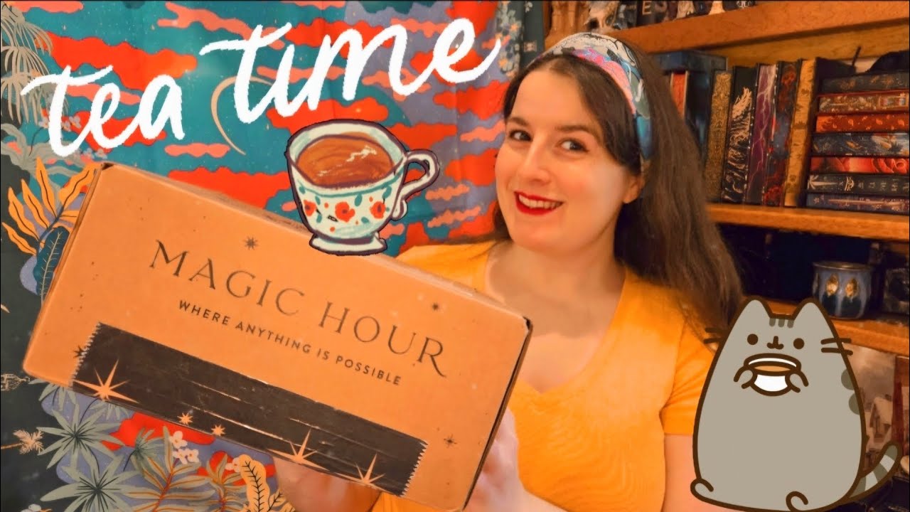 Распаковка загадочной коробки с чаем Magic Hour ✨️☕️✨️Распаковка роскошного чая 🫖