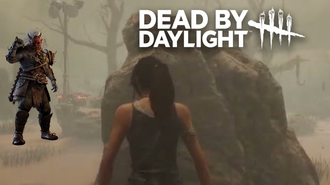 Dead by Daylight facing off the Oni 