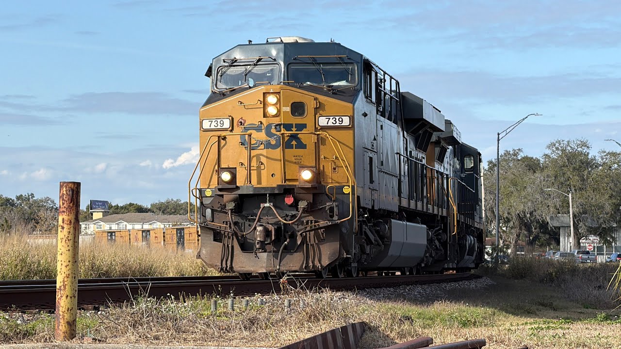 Railfanning Lakeland fl ft: 4720 