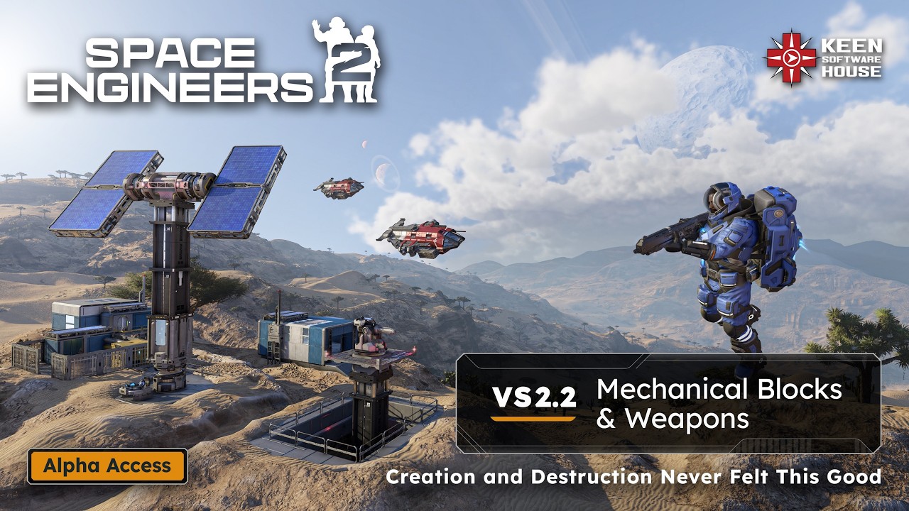 Space Engineers 2: VS2.2 - Mechanical Blocks & Weapons