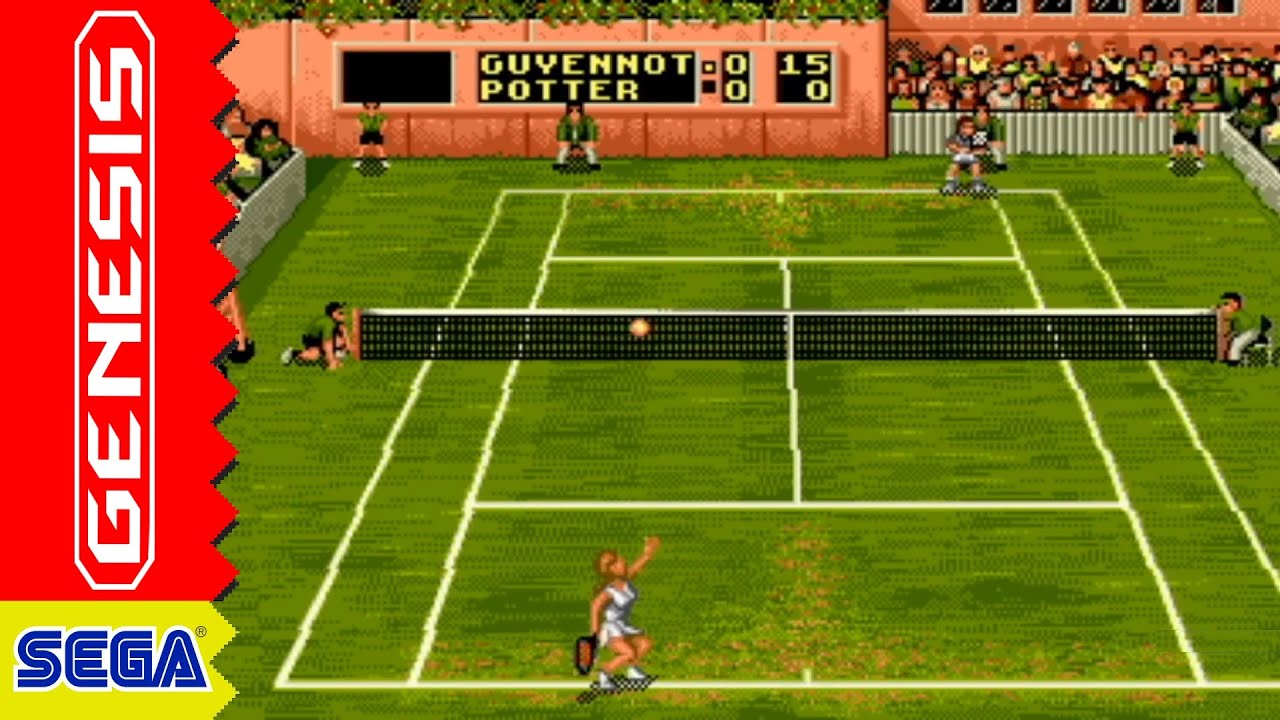 Peter Sampras Tennis` 96  (Mega Drive) - Longplay