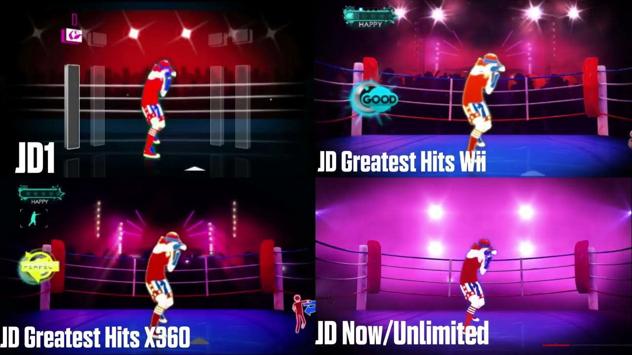 Just Dance Comparision - Eye of the Tiger