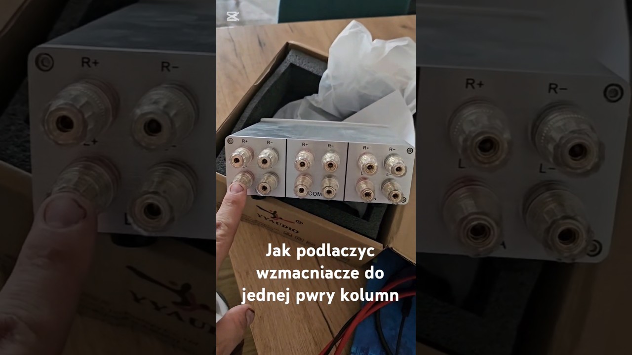 przełącznik wzmacniaczy #yaaudio #chinskigadzet #audiogadzet #glosniki #audio #diy #audioradomsko
