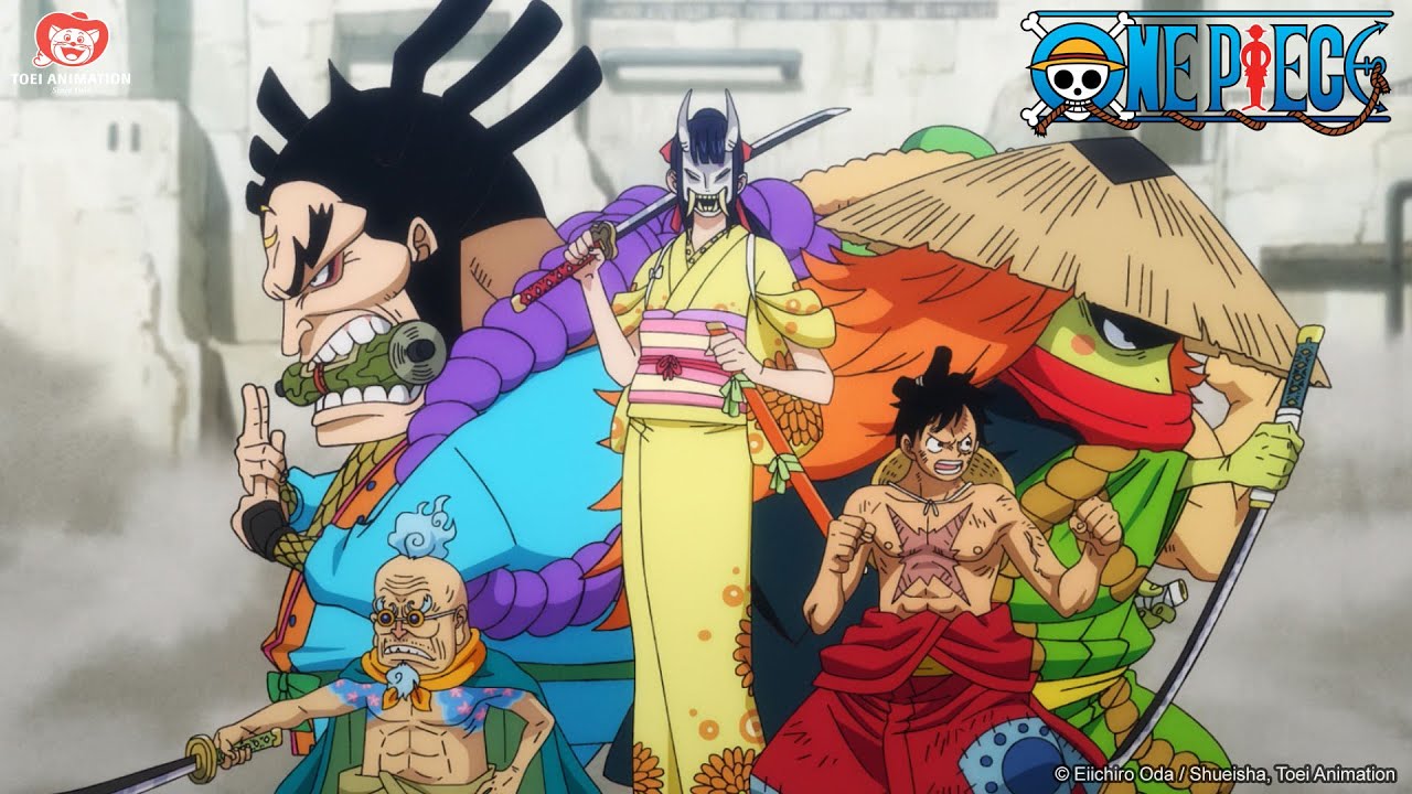Rufy e i samurai dei Nove Foderi Rossi! | One Piece