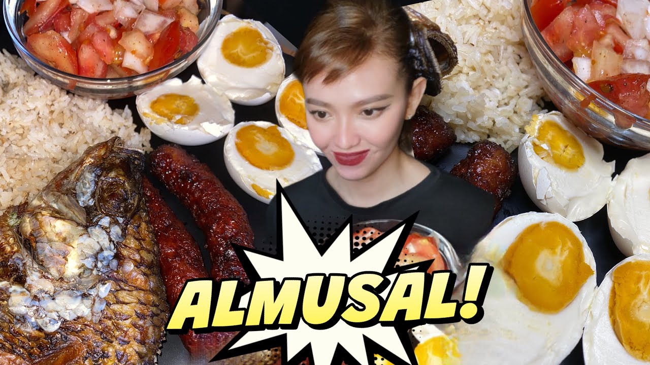 LONGSILOG + SALTED EGGS+ TILAPSILOG FOR BREAKFAST || Pinoy Almusal