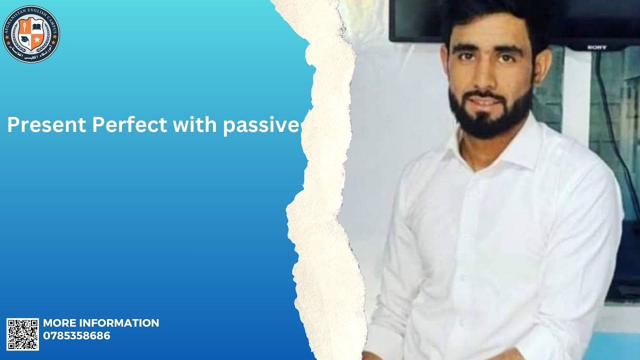 Present Perfect with passive|Edriss Qaderi|English grammar
