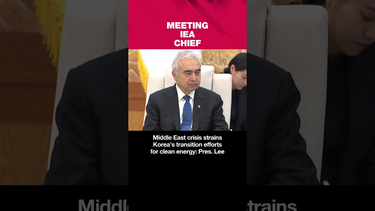 Middle East crisis strains Korea's transition efforts for clean energy: President Lee