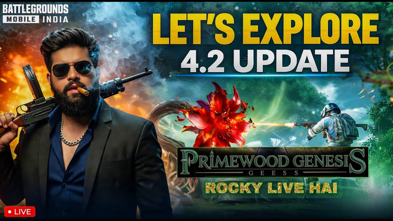 Bgmi new update 4.1 play with ROCKY hope you enjoy it 😍❤️plz like n subscribe my new channel ❤️❤️😍😍😎